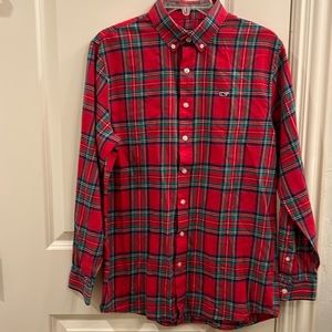 Vineyard Vines plaid size XL (18 child) shirt